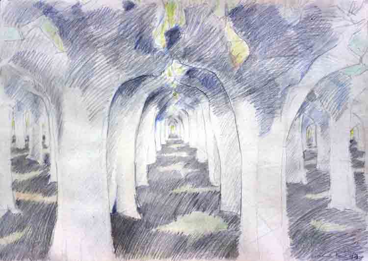 Een conceptueel land Art project in Barendrecht, Nederland