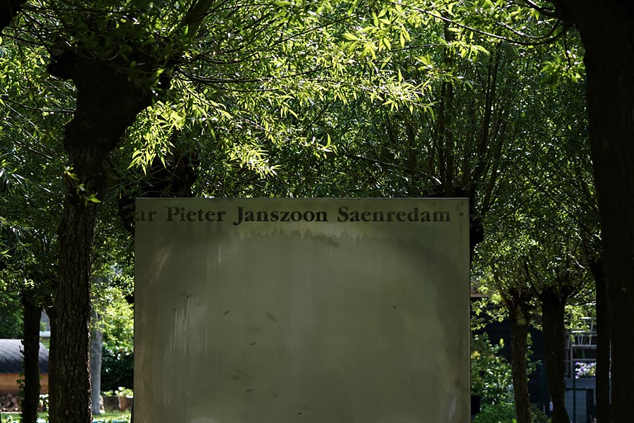 Het rvs centrumobject van het Pieter Janszoon Saenredamproject.